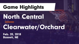 North Central  vs Clearwater/Orchard  Game Highlights - Feb. 20, 2018