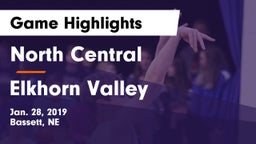North Central  vs Elkhorn Valley  Game Highlights - Jan. 28, 2019