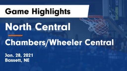 North Central  vs Chambers/Wheeler Central  Game Highlights - Jan. 28, 2021