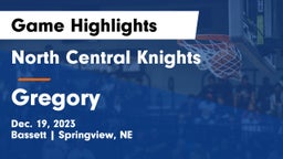 North Central Knights vs Gregory  Game Highlights - Dec. 19, 2023