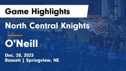 North Central Knights vs O'Neill  Game Highlights - Dec. 28, 2023