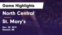 North Central  vs St. Mary's  Game Highlights - Dec. 20, 2019