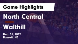 North Central  vs Walthill  Game Highlights - Dec. 31, 2019