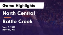 North Central  vs Battle Creek  Game Highlights - Jan. 7, 2020