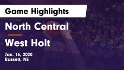 North Central  vs West Holt  Game Highlights - Jan. 16, 2020