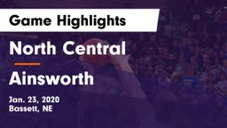 North Central  vs Ainsworth  Game Highlights - Jan. 23, 2020