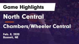 North Central  vs Chambers/Wheeler Central  Game Highlights - Feb. 8, 2020