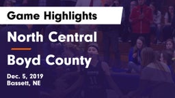 North Central  vs Boyd County Game Highlights - Dec. 5, 2019