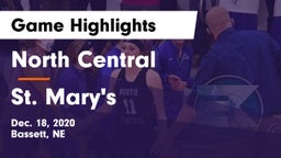 North Central  vs St. Mary's  Game Highlights - Dec. 18, 2020