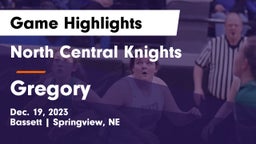 North Central Knights vs Gregory  Game Highlights - Dec. 19, 2023