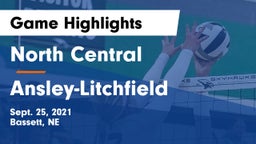 North Central  vs Ansley-Litchfield  Game Highlights - Sept. 25, 2021