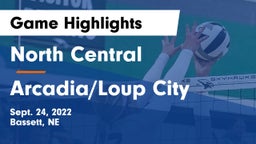 North Central  vs Arcadia/Loup City  Game Highlights - Sept. 24, 2022