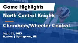North Central Knights vs Chambers/Wheeler Central  Game Highlights - Sept. 22, 2023