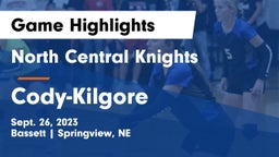 North Central Knights vs Cody-Kilgore  Game Highlights - Sept. 26, 2023