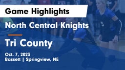 North Central Knights vs Tri County  Game Highlights - Oct. 7, 2023