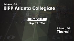 Matchup: KIPP Atlanta vs. Therrell  2016