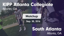 Matchup: KIPP Atlanta vs. South Atlanta  2016