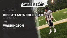 Recap: KIPP Atlanta Collegiate vs. Washington  2016