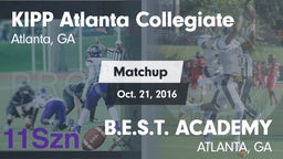 Matchup: KIPP Atlanta vs. B.E.S.T. ACADEMY  2016