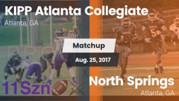 Matchup: KIPP Atlanta vs. North Springs  2017