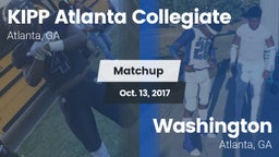 Matchup: KIPP Atlanta vs. Washington  2017