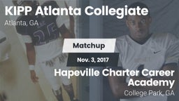 Matchup: KIPP Atlanta vs. Hapeville Charter Career Academy 2017