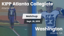 Matchup: KIPP Atlanta vs. Washington  2019