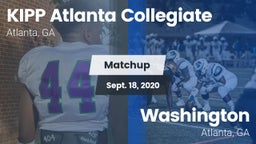 Matchup: KIPP Atlanta vs. Washington  2020
