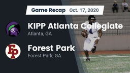 Recap: KIPP Atlanta Collegiate vs. Forest Park  2020