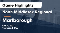 North Middlesex Regional  vs Marlborough  Game Highlights - Oct. 8, 2021