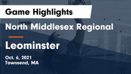 North Middlesex Regional  vs Leominster  Game Highlights - Oct. 6, 2021