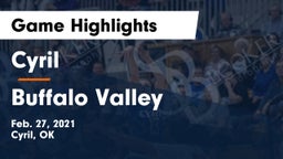 Cyril  vs Buffalo Valley Game Highlights - Feb. 27, 2021