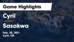 Cyril  vs Sasakwa  Game Highlights - Feb. 20, 2021