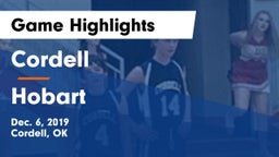 Cordell  vs Hobart  Game Highlights - Dec. 6, 2019