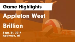 Appleton West  vs Brillion  Game Highlights - Sept. 21, 2019