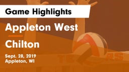 Appleton West  vs Chilton  Game Highlights - Sept. 28, 2019