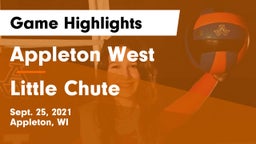 Appleton West  vs Little Chute  Game Highlights - Sept. 25, 2021