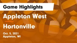 Appleton West  vs Hortonville  Game Highlights - Oct. 5, 2021