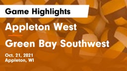 Appleton West  vs Green Bay Southwest  Game Highlights - Oct. 21, 2021