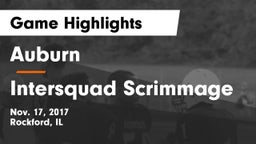 Auburn  vs Intersquad Scrimmage Game Highlights - Nov. 17, 2017