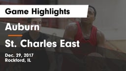 Auburn  vs St. Charles East  Game Highlights - Dec. 29, 2017