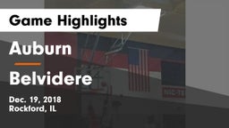 Auburn  vs Belvidere Game Highlights - Dec. 19, 2018
