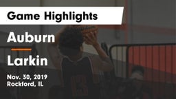 Auburn  vs Larkin  Game Highlights - Nov. 30, 2019