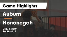 Auburn  vs Hononegah  Game Highlights - Dec. 4, 2019