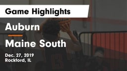 Auburn  vs Maine South  Game Highlights - Dec. 27, 2019