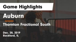 Auburn  vs Thornton Fractional South  Game Highlights - Dec. 28, 2019