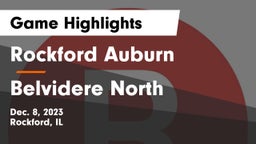 Rockford Auburn  vs Belvidere North  Game Highlights - Dec. 8, 2023