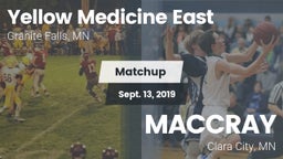 Matchup: Yellow Medicine vs. MACCRAY  2019
