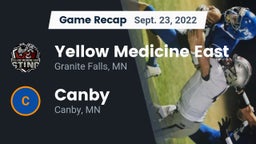 Recap: Yellow Medicine East  vs. Canby  2022