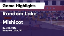 Random Lake  vs Mishicot  Game Highlights - Dec 08, 2016